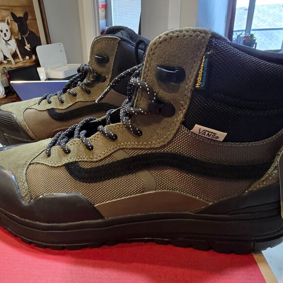 Vans UltraRange EXO Hi MTE-2 Olive Green Waterproof Boots VN0A4BVSDOL SIZE 11.5 - Picture 3 of 14